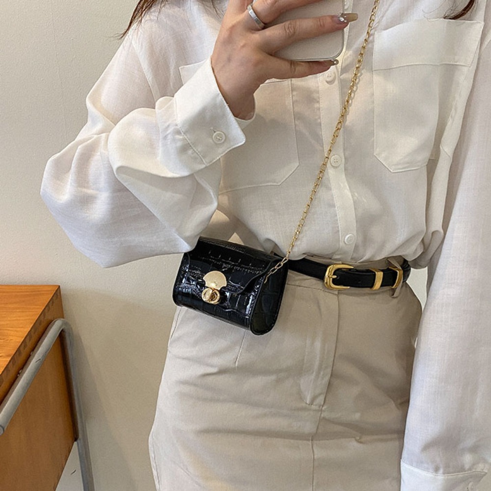 Women Bags For Sale - กระเป๋าสะพายไหล่สุดฮิต กระเป๋าขนาดเล็กสำหรับเดินทาง กระเป๋าถือสีทอง เงิน ดำ กระเป๋าสะพายข้างเรียบง่ายสำหรับใช้ในชีวิตประจำวัน