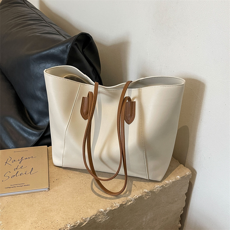 Women Bags For Sale - กระเป๋าผู้หญิงมีซิปกระเป๋าโท้ททึบลดราคากระเป๋าถือหนัง PU 2024คุณภาพสูงกระเป๋าสะพายไหล่แบบใหม่ใช้ด้ายเย็บผ้า bolsas feminina