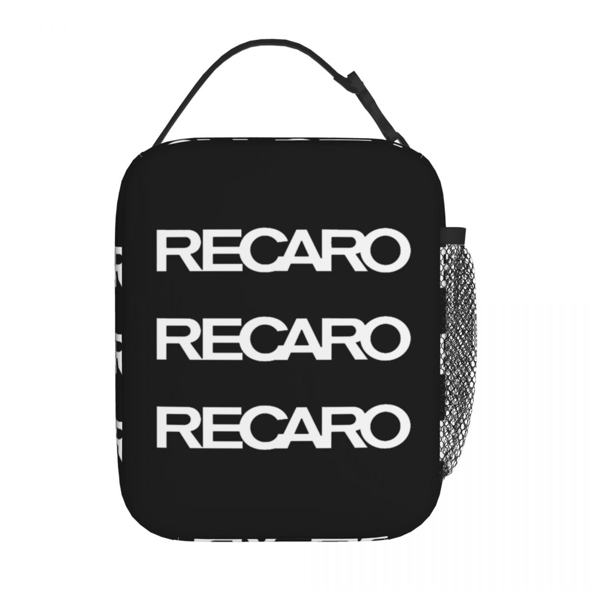 Women Bags Logo - กระเป๋าใส่อาหารกลางวันแบบมีฉนวนลายโลโก้ R-Recaros สำหรับผู้หญิง กล่องอาหารกลางวันเก็บความร้อนแบบใช้ซ้ำได้ สำหรับทำงาน โรงเรียน