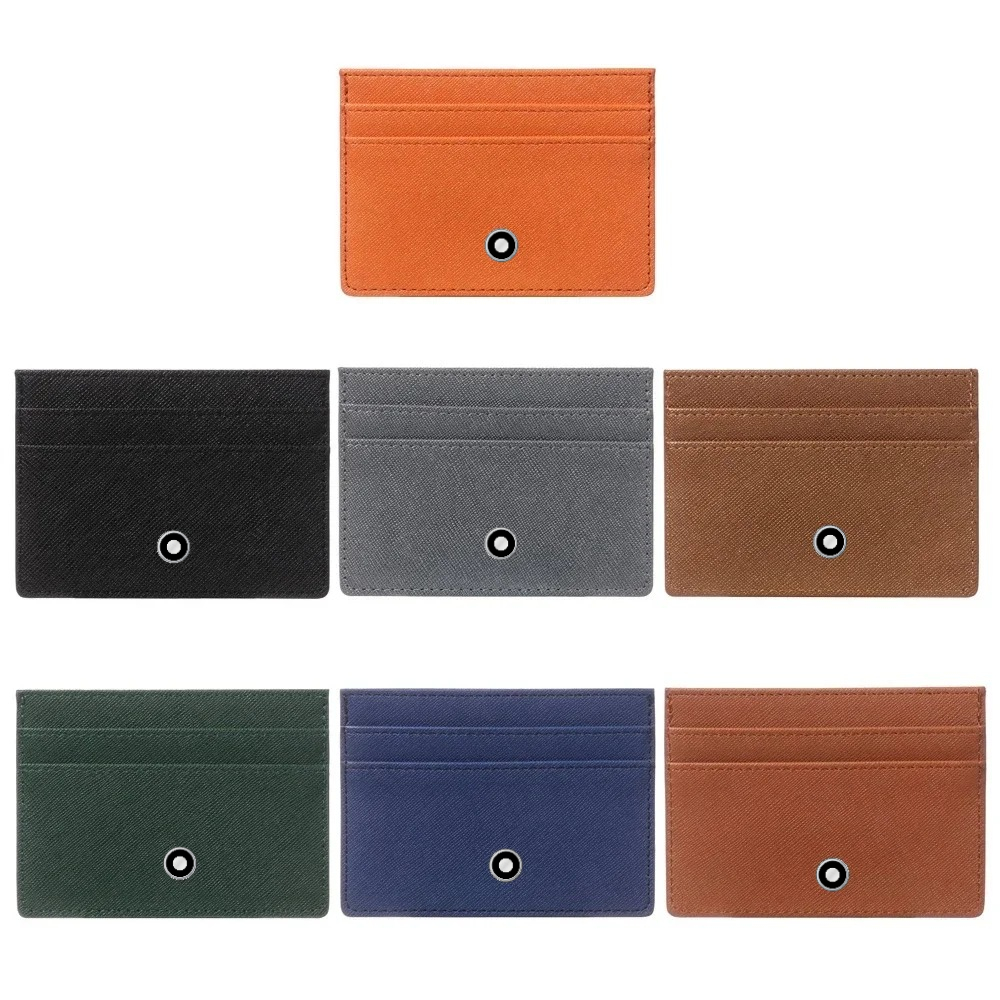 Women Bags With Wallet - กระเป๋าสตางค์หนังทรงบางสำหรับผู้หญิงและผู้ชาย ดีไซน์มินิมอล ใส่เหรียญได้ ใส่บัตรได้หลายใบ คุณภาพสูง