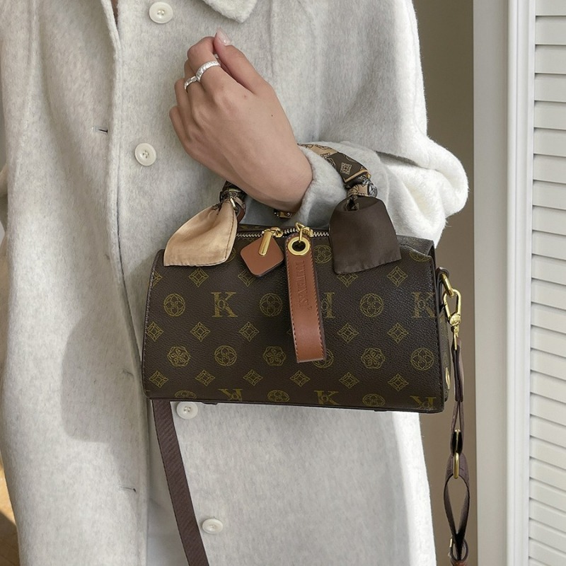 Women'S Bags New Look - กระเป๋าถือแฟชั่นระดับไฮเอนด์ลายพิมพ์สไตล์เรโทรสำหรับผู้หญิง ดีไซน์สวยหรู ทันสมัย น้ำหนักเบา สะพายไหล่หรือสะพายข้างได้