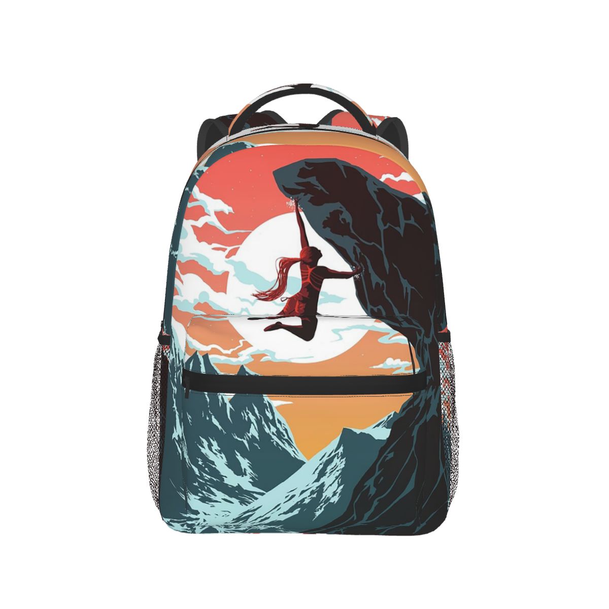 Women Bags Vector - กระเป๋าเป้สะพายหลังลายกราฟิกเด็กผู้หญิงปีนเขา ขายดี กระเป๋าเป้สะพายหลังขนาดใหญ่ ความจุเยอะ สำหรับเด็กชาย เด็กหญิง