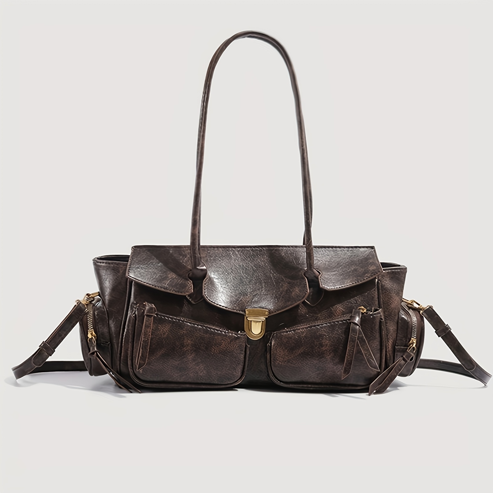 กระเป๋าโบว์ลิ่งทรงใหญ่สไตล์ Y2 - Women Bags For Airport บทวิจารณ์และราคา