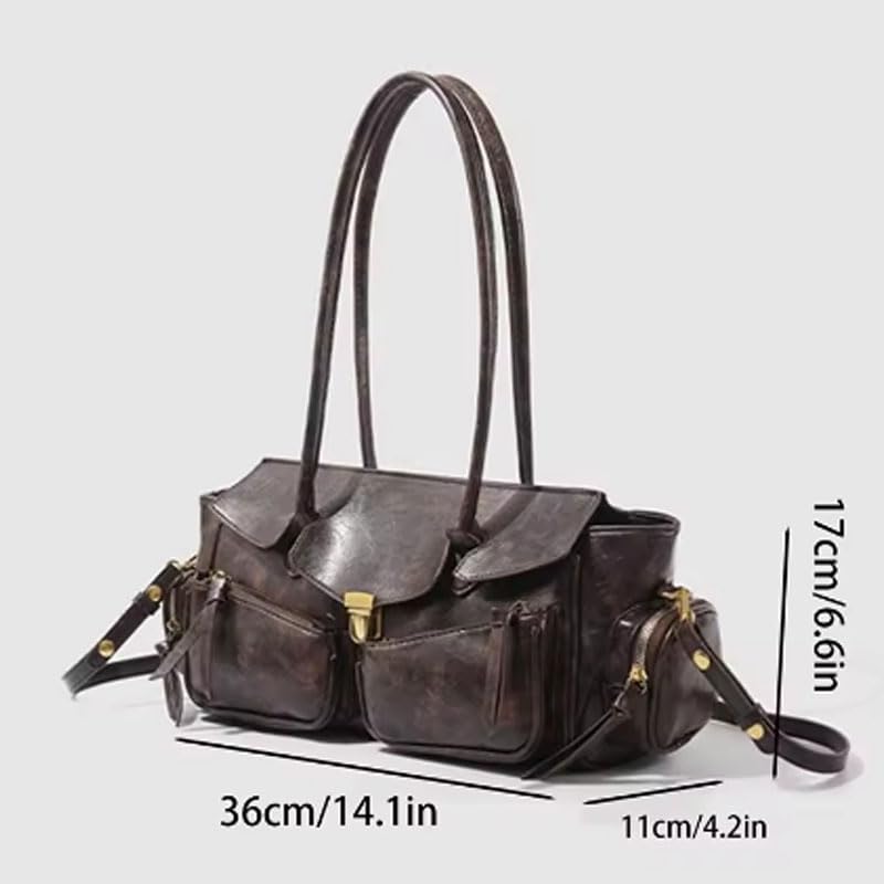 กระเป๋าโบว์ลิ่งทรงใหญ่สไตล์ Y2 - Women Bags For Airport บทวิจารณ์และราคา