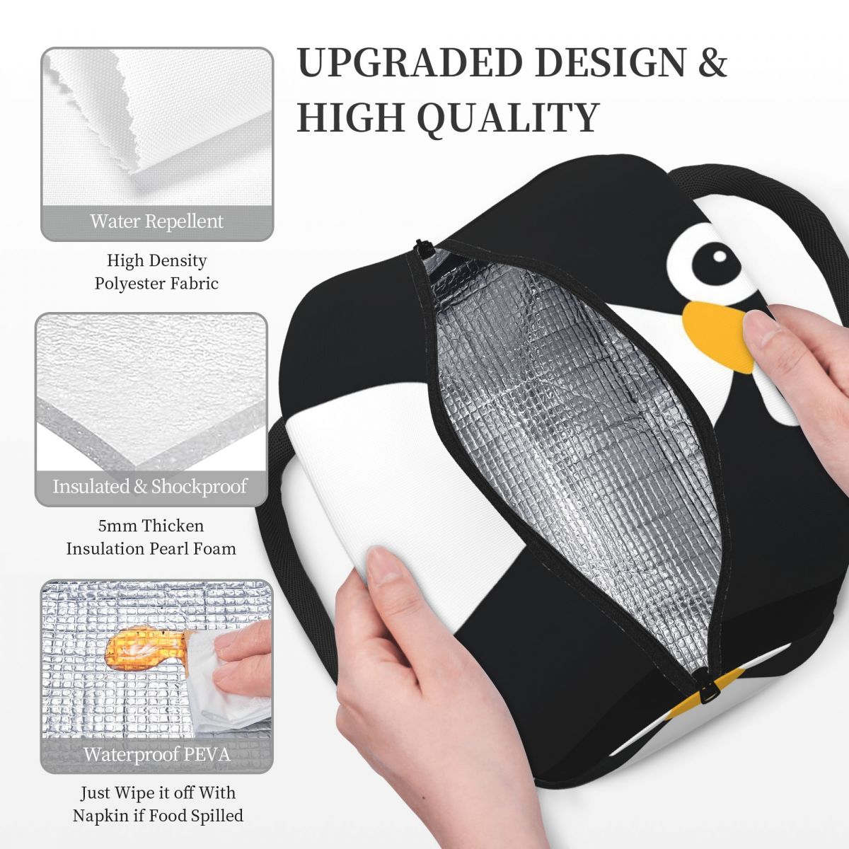 กระเป๋าใส่อาหารกลางวันแบบมีฉนว - Women Bags Vector บทวิจารณ์และราคา