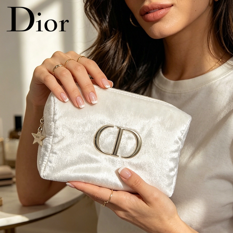 กระเป๋าดิออร์ ไวท์ เวลเวท ทราเ - Women Bags Logo บทวิจารณ์และราคา
