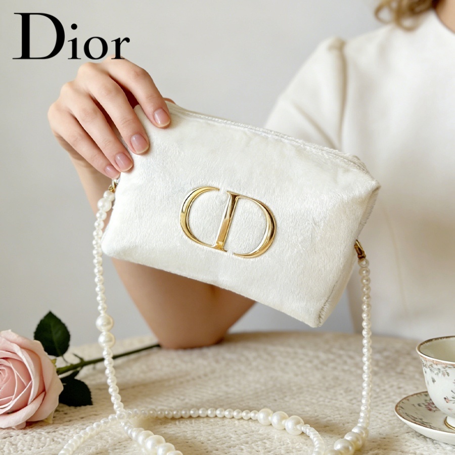 กระเป๋าดิออร์ ไวท์ เวลเวท ทราเ - Women Bags Logo บทวิจารณ์และราคา