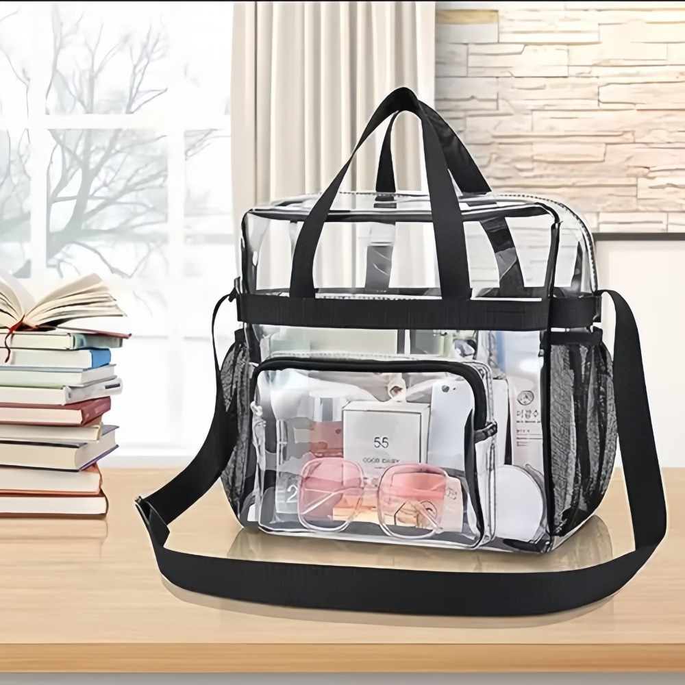 กระเป๋าใสแบบสะพายข้าง ทนทาน ทำ - Women Bags Work บทวิจารณ์และราคา