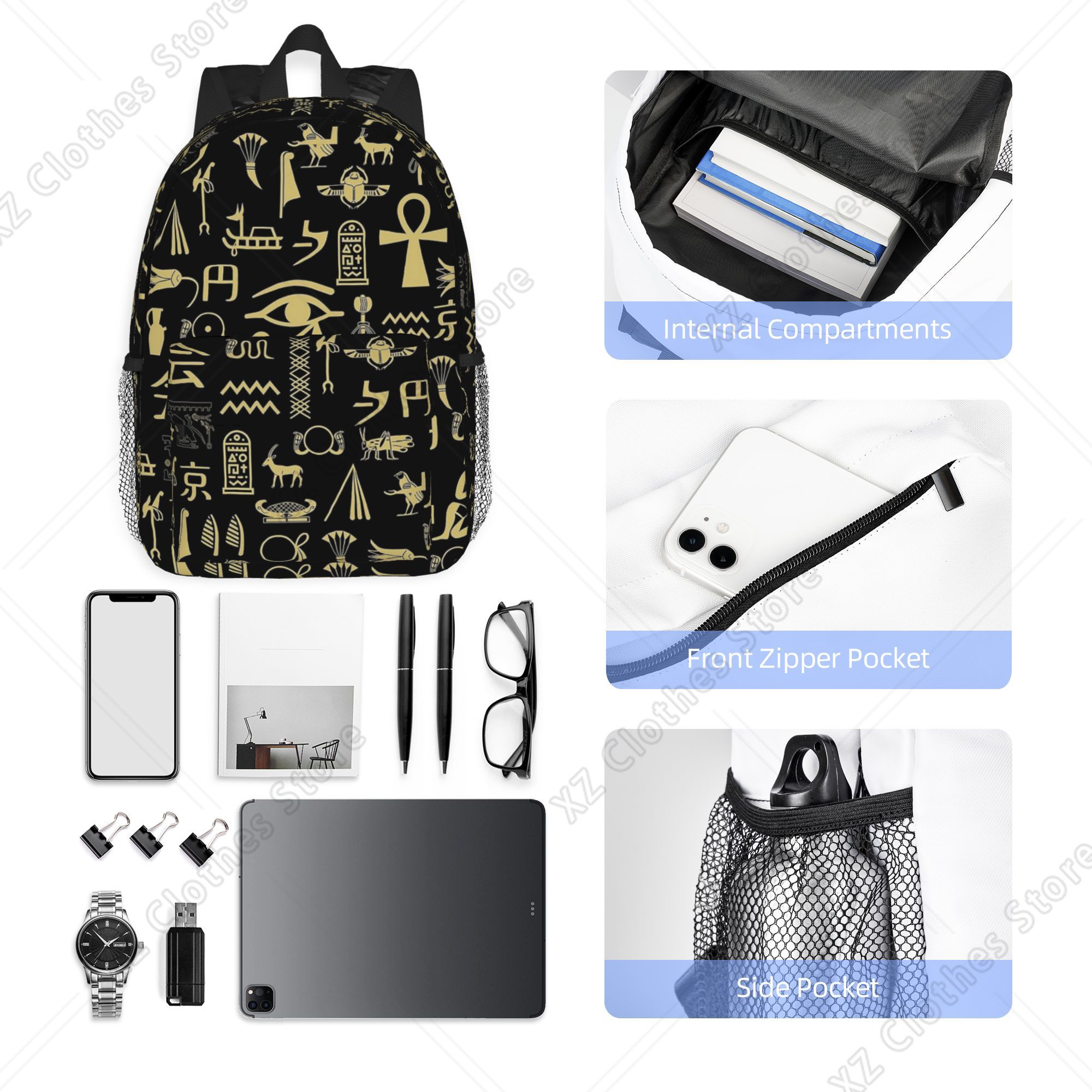 กระเป๋าเป้สะพายหลังลายเทพฮอรัส - Women Bags Egypt Sale บทวิจารณ์และราคา