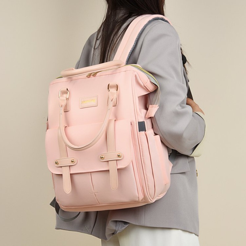 กระเป๋าผ้าอ้อมแบบมินิมอลระดับไ - Women Bags Logo บทวิจารณ์และราคา