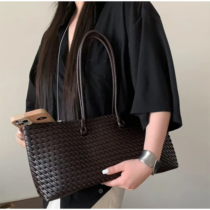 กระเป๋าโท้ทหนัง PU ดีไซน์หรูหร - Women Bags Work บทวิจารณ์และราคา