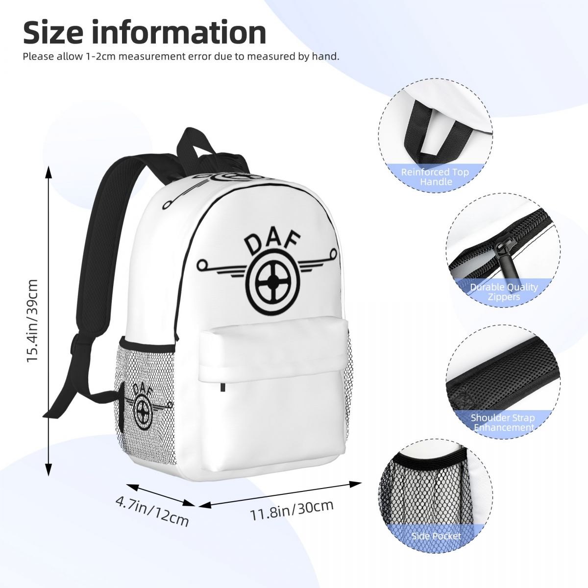 กระเป๋าเป้สะพายหลังลายโลโก้รถบ - Women Bags Vector บทวิจารณ์และราคา