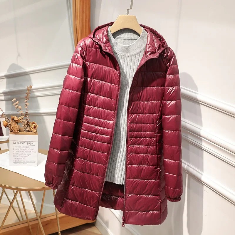 เสื้อแจ็คเก็ตดาวน์ยาวสำหรับผู้ - Women Bags Office บทวิจารณ์และราคา