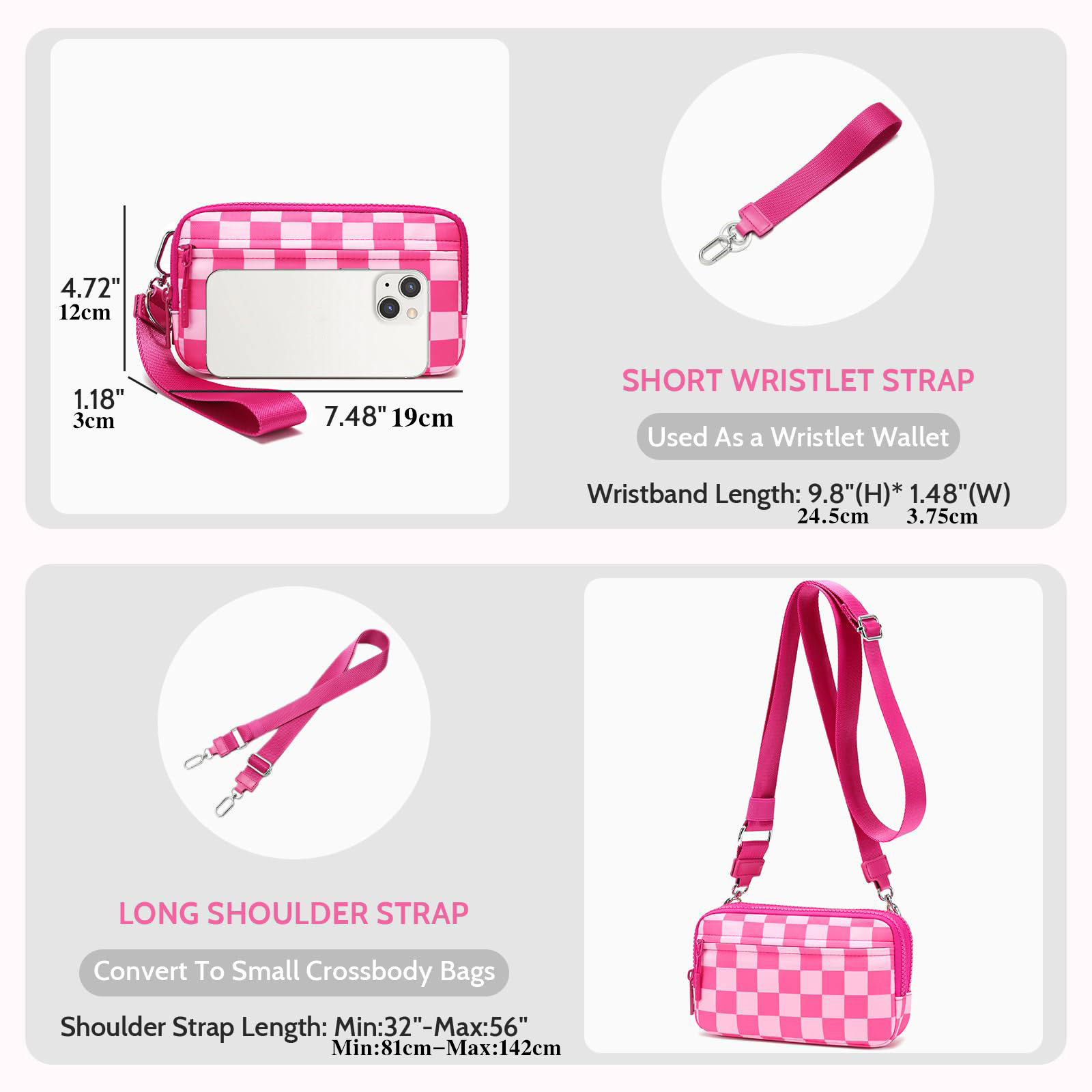 [กระเป๋าสตางค์แบบคล้องมือ DOYO - Women Bags With Wallet บทวิจารณ์และราคา