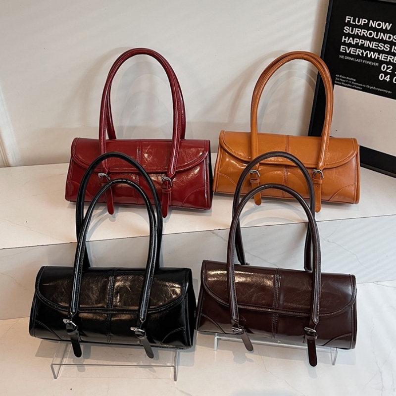 กระเป๋าหนัง PU สีเบอร์กันดีคุณ - Women Bags For Airport บทวิจารณ์และราคา