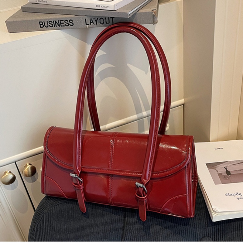 กระเป๋าหนัง PU สีเบอร์กันดีคุณ - Women Bags For Airport บทวิจารณ์และราคา