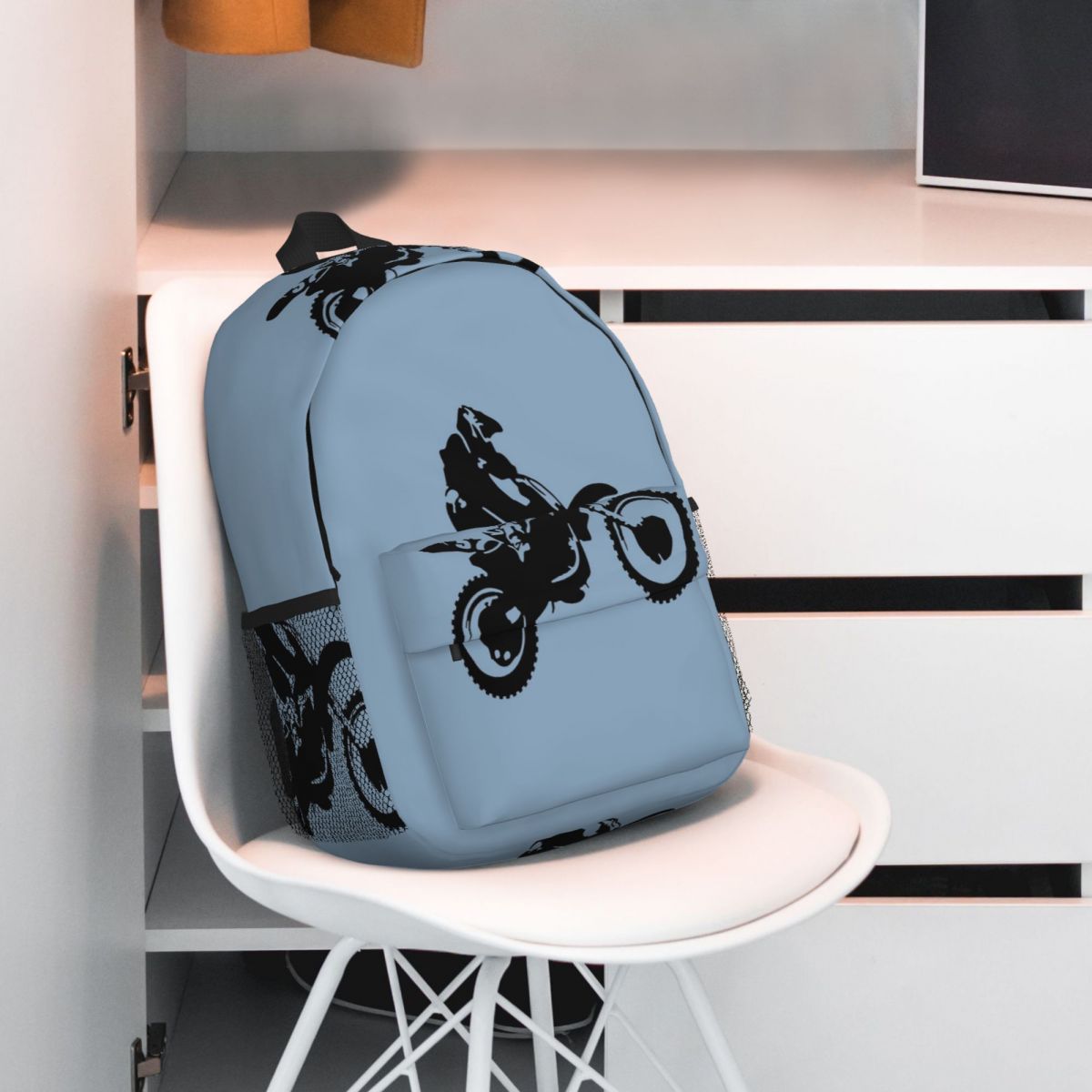 Moto X Dirt Bike Monotone Vect - Women Bags Vector บทวิจารณ์และราคา