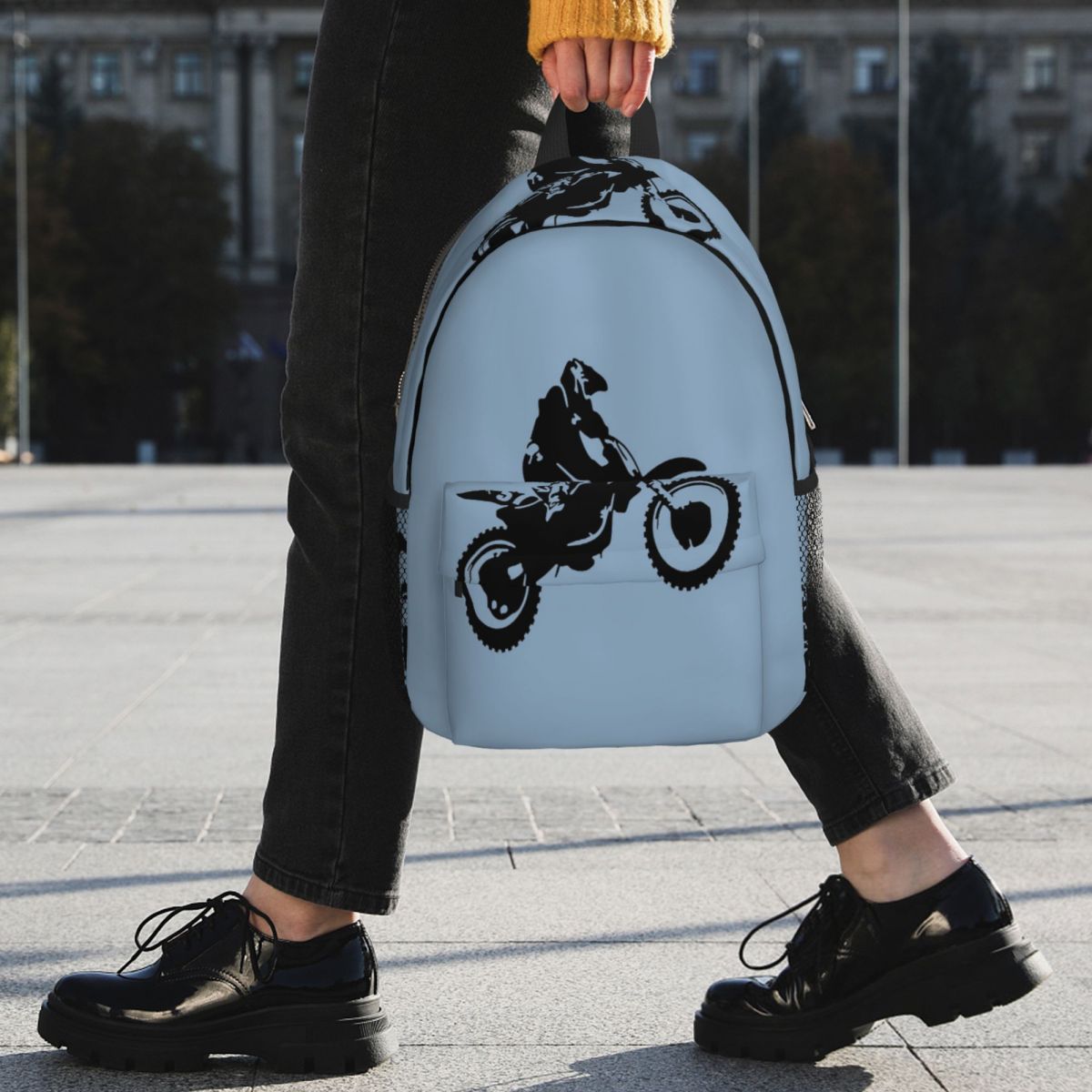 Moto X Dirt Bike Monotone Vect - Women Bags Vector บทวิจารณ์และราคา
