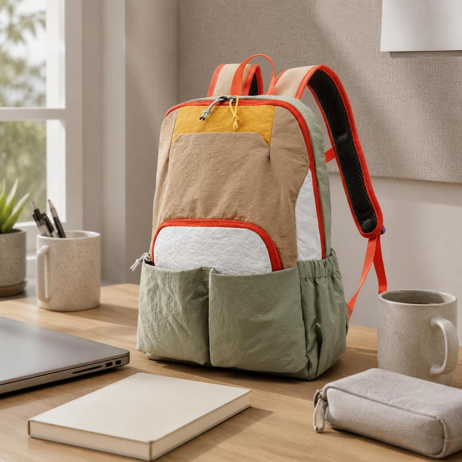 กระเป๋าเป้เดินทางกลางแจ้งทรงสี - Women Bags Pack บทวิจารณ์และราคา