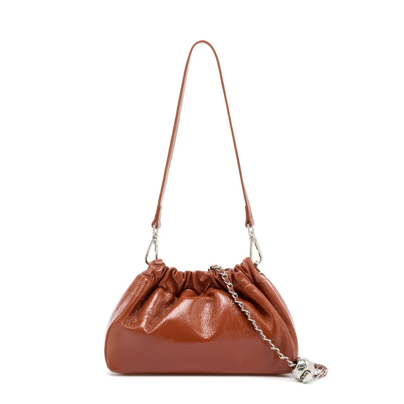กระเป๋าสะพายข้างทรงกลมสีทองขนา - Women Bags For Sale บทวิจารณ์และราคา