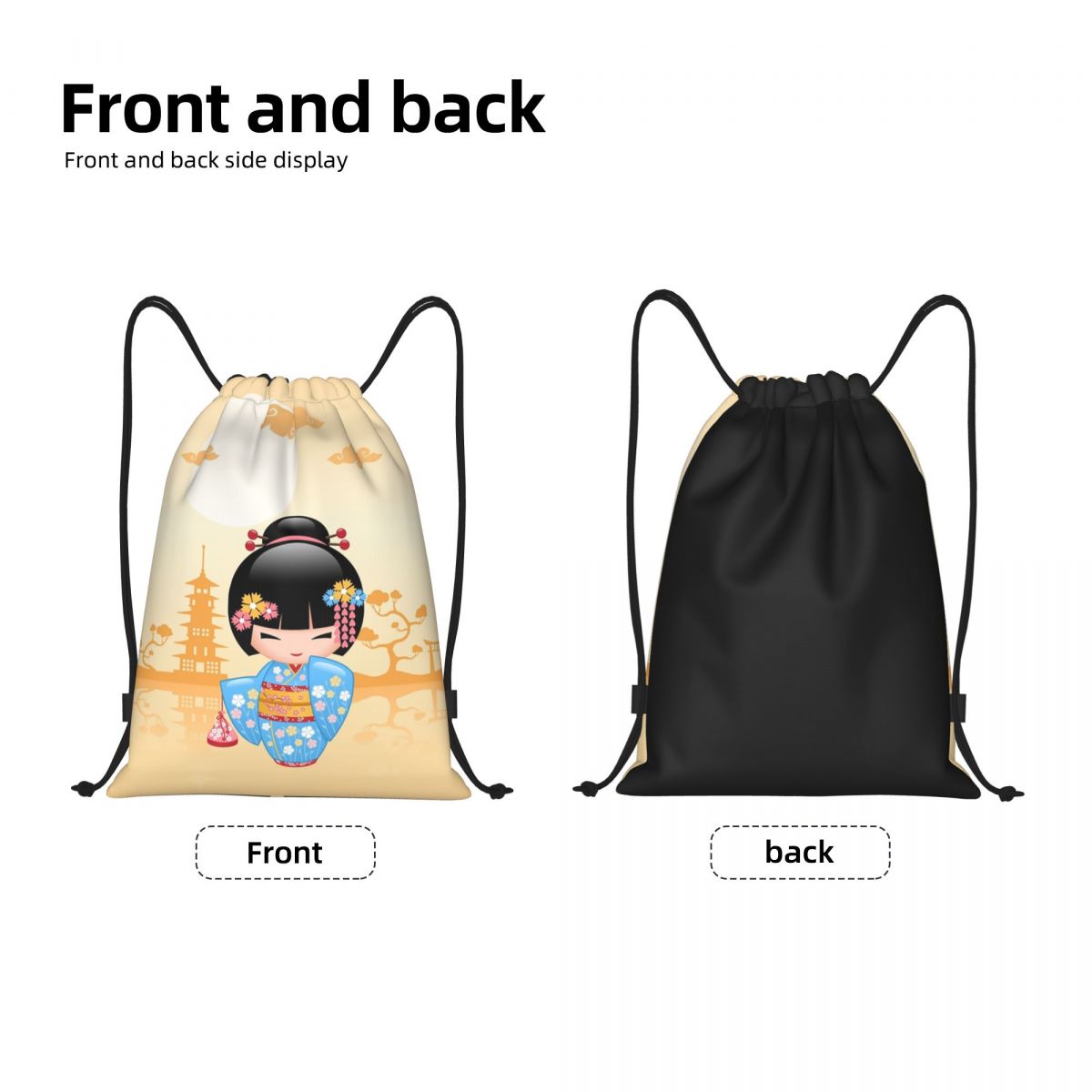 กระเป๋าเป้สะพายหลังแบบเชือกผูก - Women Bags Vector บทวิจารณ์และราคา