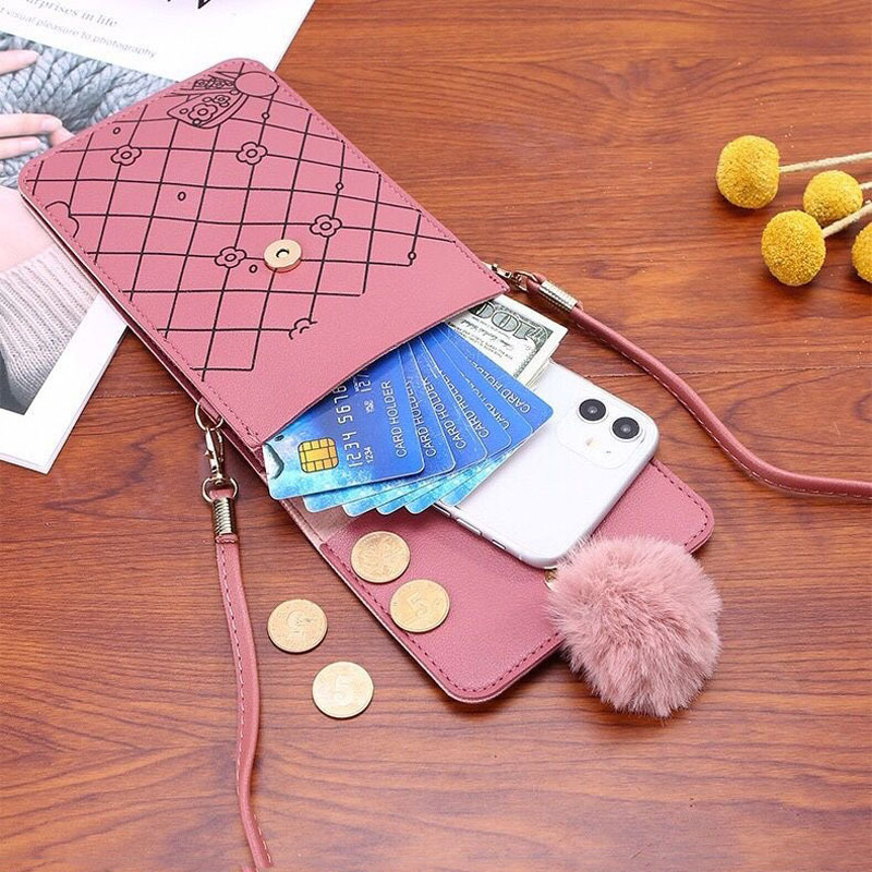 กระเป๋าใส่โทรศัพท์หน้าจอสัมผัส - Women Bags With Wallet บทวิจารณ์และราคา