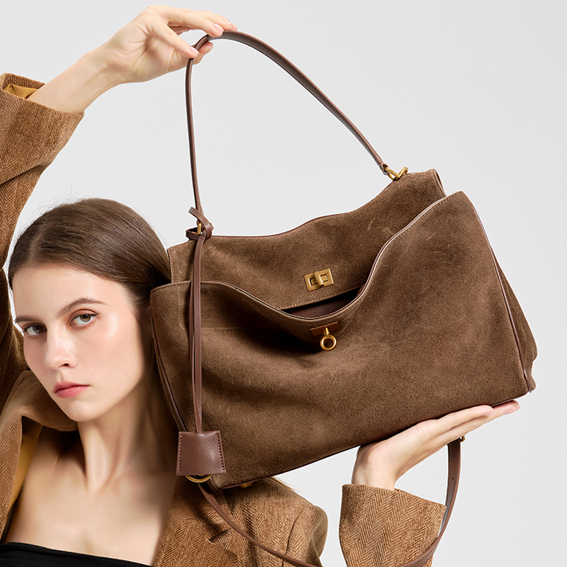 กระเป๋าหนังแท้ความจุขนาดใหญ่สำ - Women Bags For Airport บทวิจารณ์และราคา