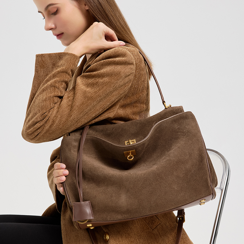 กระเป๋าหนังแท้ความจุขนาดใหญ่สำ - Women Bags For Airport บทวิจารณ์และราคา
