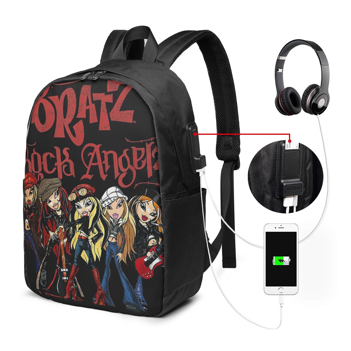 Bratz Rock Angelz Group Shot ก - Women Bags For Women บทวิจารณ์และราคา