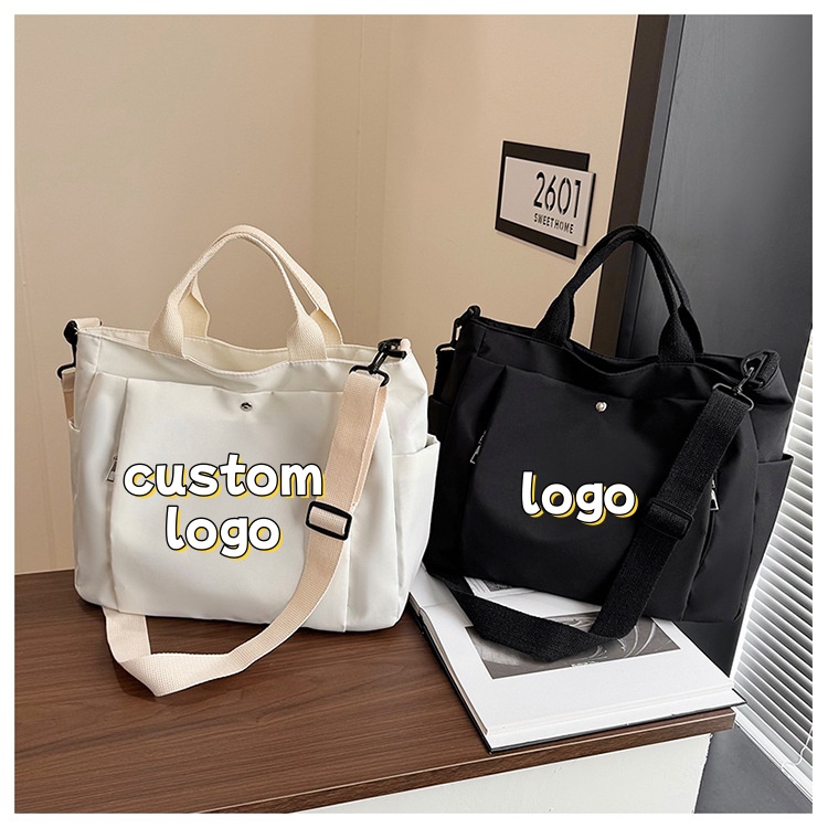 กระเป๋าโท้ทโลโก้แบบกำหนดเอง 2- - Women Bags Logo บทวิจารณ์และราคา