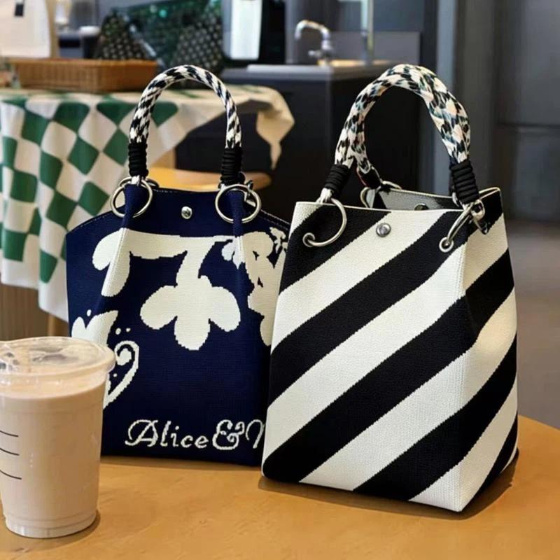 กระเป๋าถือผู้หญิงถักลายพิมพ์ทั - Women Bags For Sale บทวิจารณ์และราคา